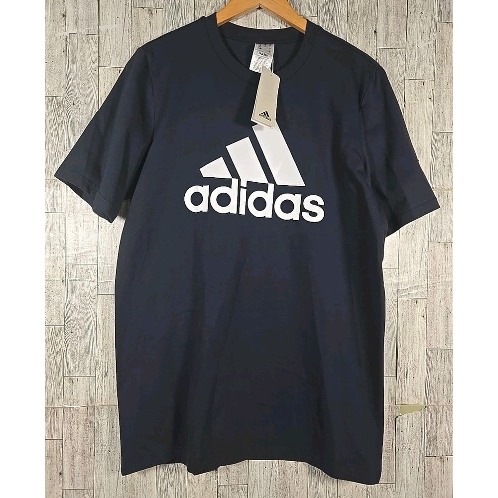 Adidas T-Shirt Mens Medium Tall Multi Sport Legend Ink Blue IC9348 NEW
